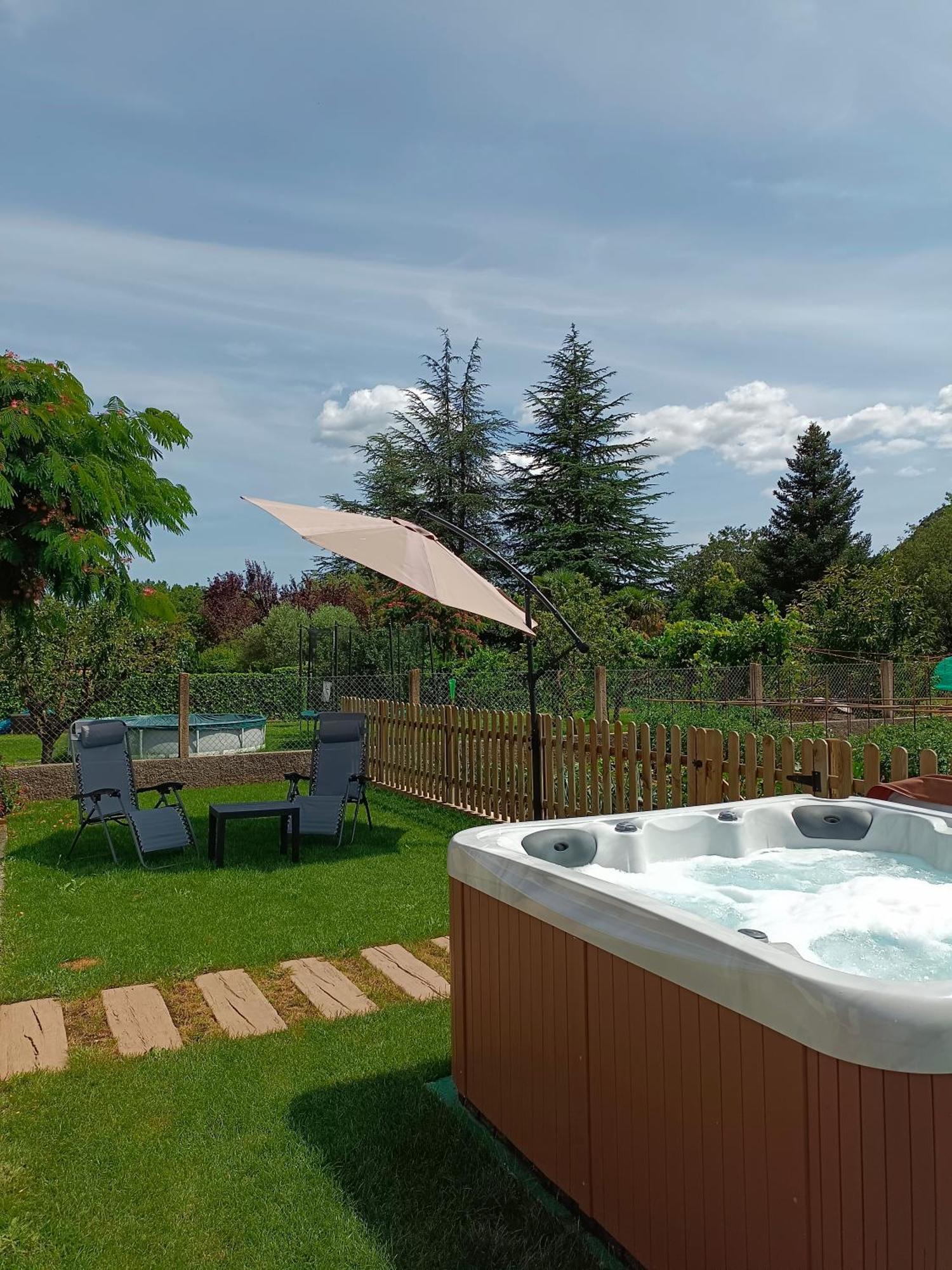 Apartamento Rural Casa Paco Con Jacuzzi Exterior Y Barbacoa Aínsa Exteriör bild